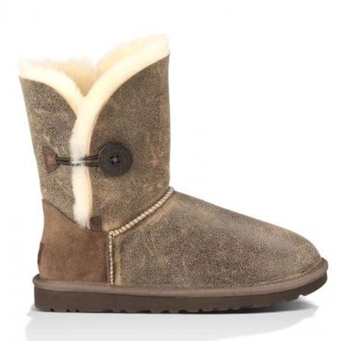 Ugg bailey shop button chocolate